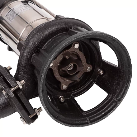 Фекальный насос Denzel FP1800-KS, 1800 Вт, напор 17 м, 26000 л/ч, нож-измельчитель купить в Ижевске