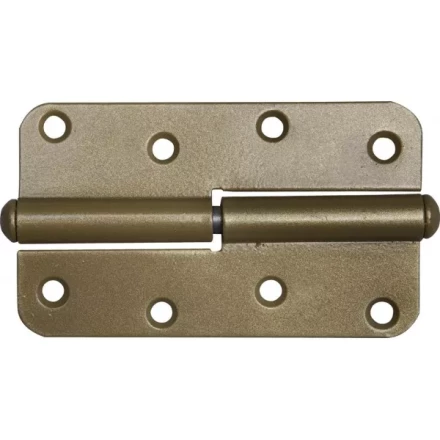 Петля накладная стальная "ПН-110", цвет золотой металлик, правая, 110мм 37653-110R купить в Ижевске