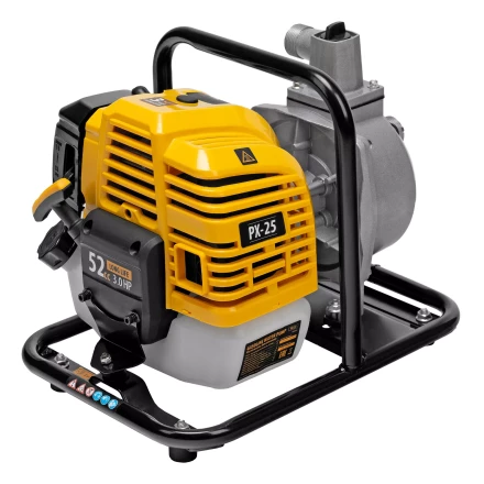 Мотопомпа бензиновая для чистой воды Denzel PX-25, 52 см3, 1&quot;, 170 л/мин, глуб 8 м, напор 30 м 99205 купить в Ижевске