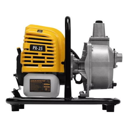 Мотопомпа бензиновая для чистой воды Denzel PX-25, 52 см3, 1&quot;, 170 л/мин, глуб 8 м, напор 30 м 99205 купить в Ижевске