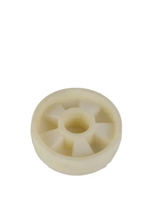 Колесо нейлоновое 160х50 мм без подшипника для тележек гидравлических JC/DF-III/DB/BFC 1011978 купить в Ижевске