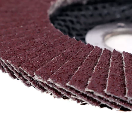 Круг MESSER шлифовальный лепестковый торцевой плоский (электрокорунд) А40(П) 125х22 купить в Ижевске