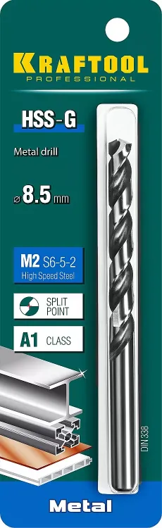 Сверла по металлу HSS-G 29651-8.5 купить в Ижевске