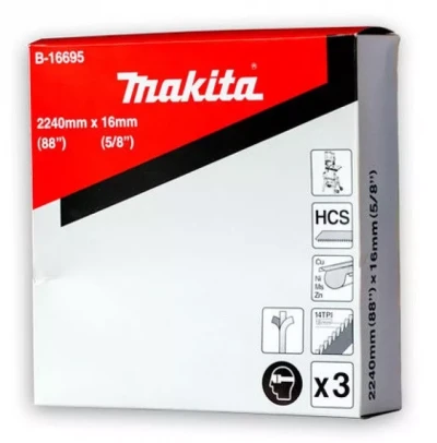 Набор полотен Makita B-16695 для ленточной пилы
