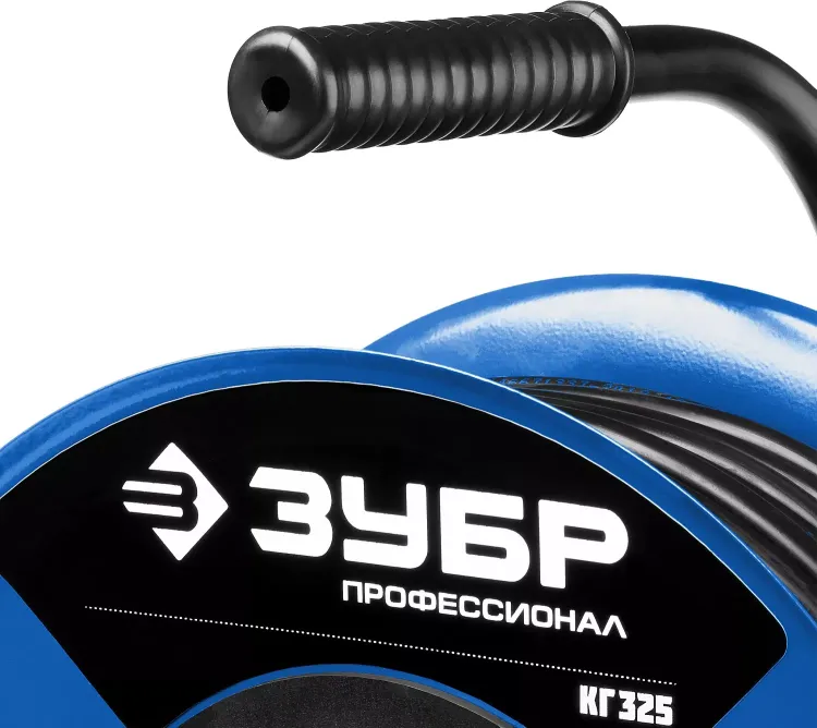 Удлинитель на катушке "КГ 325", 30 м, 4000 Вт, 4 гнезда, IP44, КГ 3х2,5 кв мм, ЗУБР 55079-30 купить в Ижевске