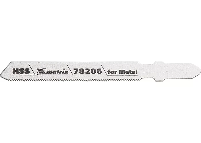 Полотна для электролобзика по металлу 3 шт T118G 50 х 0,8мм HSS MATRIX Professional 78206 купить в Ижевске