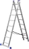Лестница ЗУБР универсальная, двухсекционная со стабилизатором, 8 ступеней 38821-08 купить в Ижевске