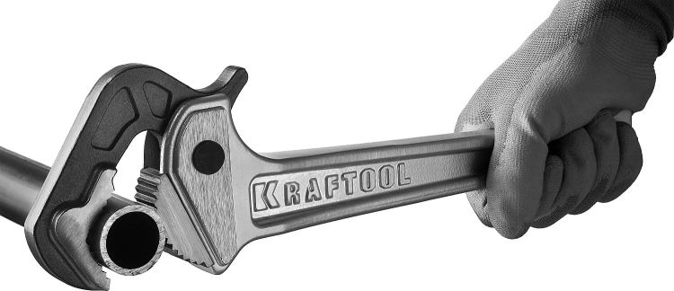 Ключ KRAFTOOL "MASTERGRIP" трубный быстрозажимной, кованые губки, 1/2"-2" 27365-14 купить в Ижевске