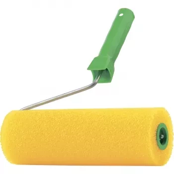 Валик &quot;СТРУКТУРНЫЙ&quot; поролоновый с ручкой, &quot;шероховатый&quot;, 180 мм СИБРТЕХ 80235 купить в Ижевске