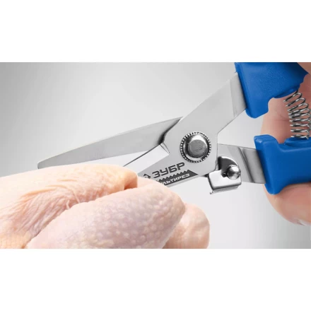 ЗУБР МУЛЬТИРЕЗ, 200 мм, универсальные технические ножницы, Профессионал (23215) купить в Ижевске