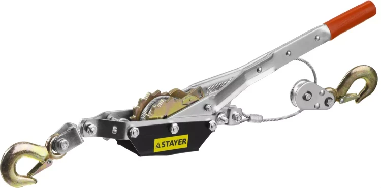 Лебедка STAYER "MAXPull" рычажная, тросовая, 2т/3м 4310-2 купить в Ижевске
