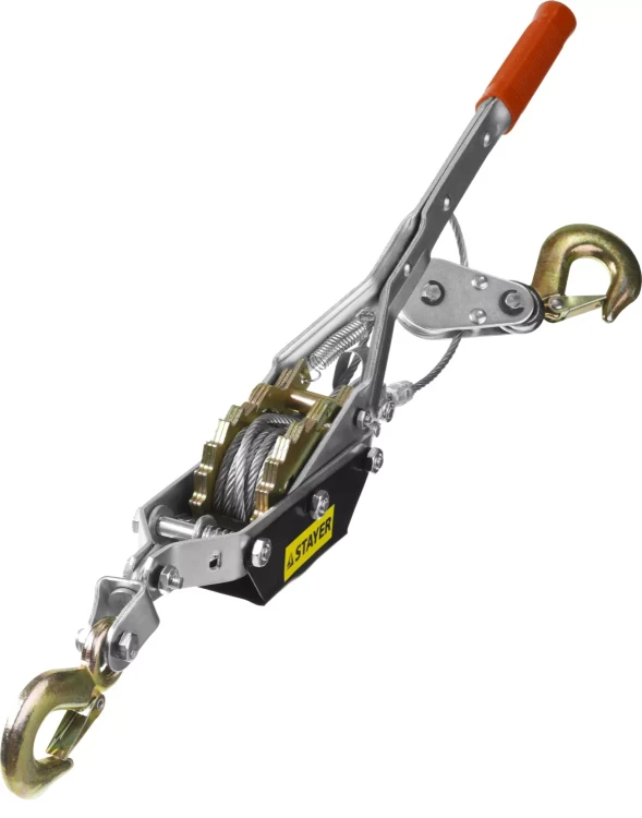 Лебедка STAYER "MAXPull" рычажная, тросовая, 2т/3м 4310-2 купить в Ижевске