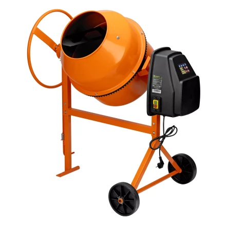 Бетоносмеситель Сибртех БСЕ-120П 95506, 120 л, 500 Вт, полиамидный венец купить в Ижевске