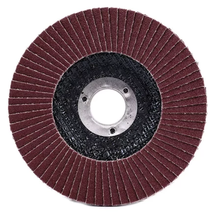 Круг MESSER шлифовальный лепестковый торцевой плоский (электрокорунд) А60(П) 125х22 купить в Ижевске