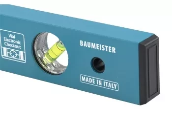 Уровень алюминиевый усиленный 800 мм толщина профессиональный 2 мм 3 глазка  GROSS 33628 купить в Ижевске