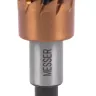 HSS-TiN коронка MESSER  17мм с центр. сверлом и толкающей пружиной для  лист. материала  до 2 мм ц/х купить в Ижевске