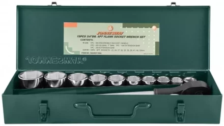 Набор головок торцевых 3/4&quot;DR 22-50мм 15предметов Jonnesway S04Н6115SA 47229 купить в Ижевске
