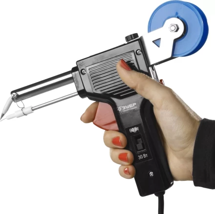 Паяльники с подачей припоя 2 мощности (30Вт/60Вт) серия ПРОФЕССИОНАЛ купить в Ижевске