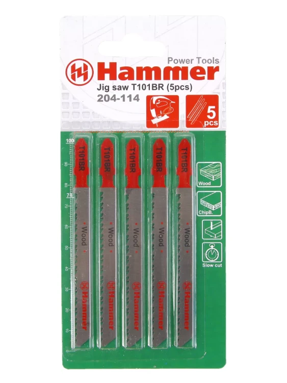 Пилка для лобзика Hammer Flex 204-114 JG WD T101BR купить в Ижевске