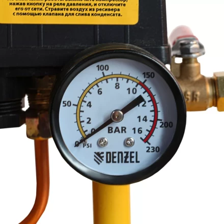 Компрессор воздушный, ременный привод BCI4000-T/100, 4.0 кВт, 100 литров, 690 л/мин Denzel 58123 купить в Ижевске