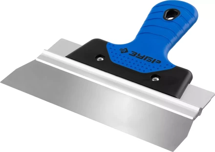 Шпатель ЗУБР &quot;ПРОФЕССИОНАЛ&quot; ФАСАДНЫЙ нержавеющий, 2к ручка. 200мм 10049-20_z03 купить в Ижевске