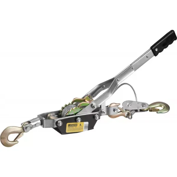 Лебедка STAYER "MAXPull" рычажная, тросовая, 4т/3м 4310-4 купить в Ижевске