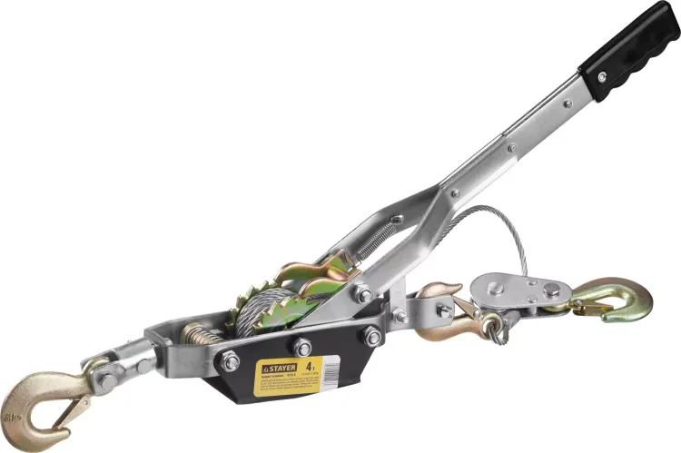 Лебедка STAYER "MAXPull" рычажная, тросовая, 4т/3м 4310-4 купить в Ижевске