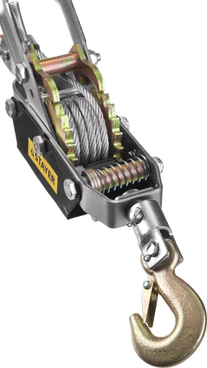 Лебедка STAYER "MAXPull" рычажная, тросовая, 4т/3м 4310-4 купить в Ижевске