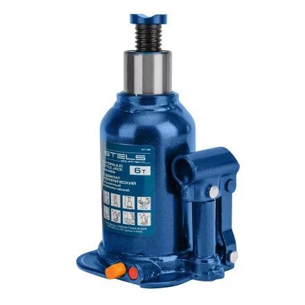 Домкрат гидравлический бутылочный телескопический Stels 51149, 6 т, подъем 180-410 мм 51149 купить в Ижевске