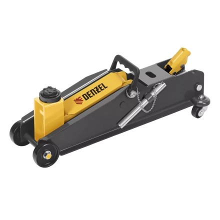 Домкрат гидравлический подкатной с фиксатором Denzel 51261, 3 т, 190-532 мм, SUV купить в Ижевске