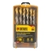 Набор сверл по металлу Denzel 723009, 1-13 мм, Р6М5-TiN, Golden Tip, 25 шт купить в Ижевске