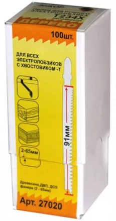 Пилка для электролобзика T234 X PROGR HCS 1шт/100 Энкор 27020 купить в Ижевске