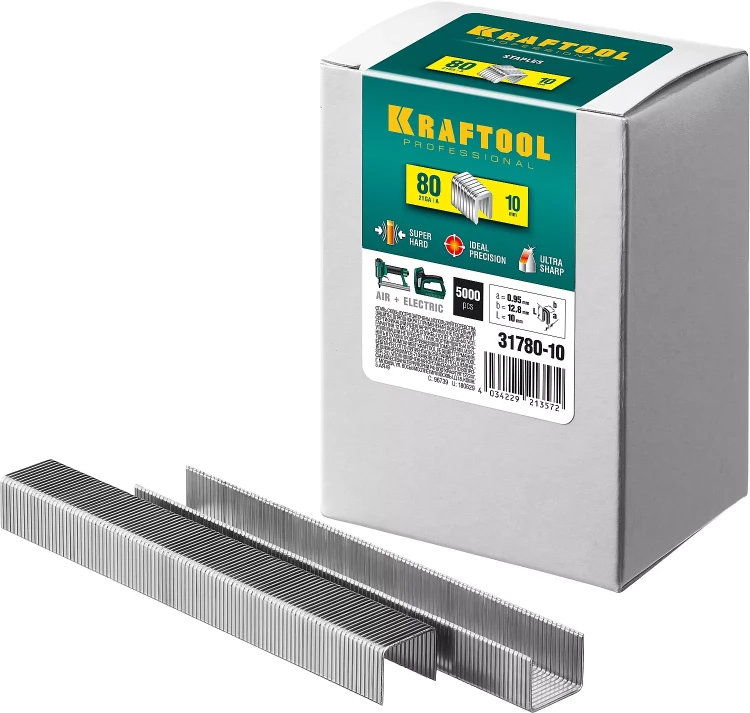 Скобы тип 21GA (80 / Pr A / Senco AT) 5000 шт 31780-10 купить в Ижевске