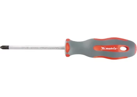 Отвертка Profi PZ3 х 150 мм SVСM двухкомпонентная рукоятка Matrix 11952 купить в Ижевске