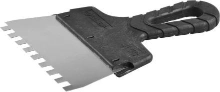 Шпатель ЗУБР &quot;МАСТЕР&quot; ФАСАДНЫЙ, нержавеющее полотно, 150мм, зуб 8х8мм 10078-15-08 купить в Ижевске