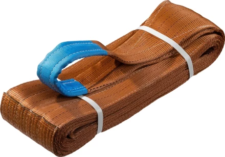 ЗУБР СТП-6/6, коричневый, г/п 6 т, длина 6 м, текстильный петлевой строп (43556-6-6) купить в Ижевске