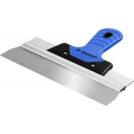 Шпатель ЗУБР &quot;ПРОФЕССИОНАЛ&quot; ФАСАДНЫЙ нержавеющий, 2к ручка. 250мм 10049-25_z03 купить в Ижевске