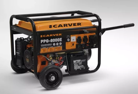 Генератор бензиновый CARVER PPG-8000Е LT-190F купить в Ижевске