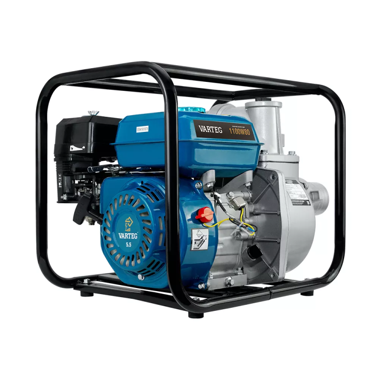 Мотопомпа бензиновая VARTEG 1100W80 купить в Ижевске