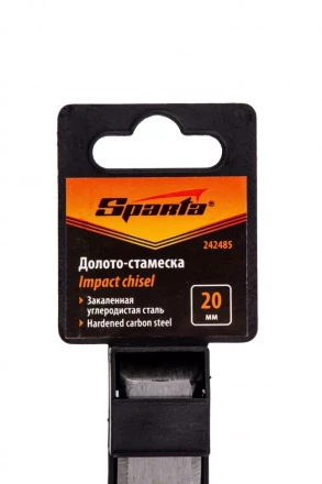 Долото-стамеска 20 мм, деревянная рукоятка// Sparta 242485 купить в Ижевске