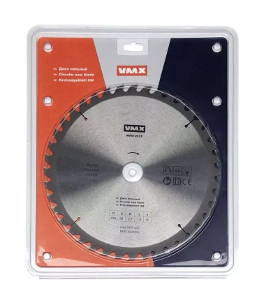 Диск пильный ф250х30 z40 дерево VMX 512435 купить в Ижевске