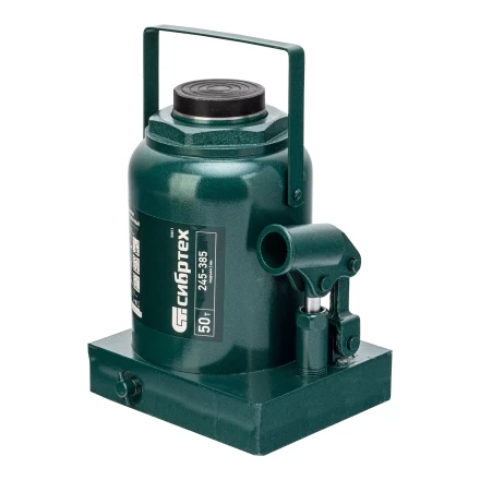 Домкрат гидравлический бутылочный Сибртех 50811, 50 т, 245-385 мм купить в Ижевске