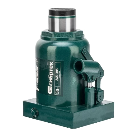 Домкрат гидравлический бутылочный Сибртех 50811, 50 т, 245-385 мм купить в Ижевске