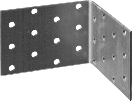 Крепежный угол ЗУБР &quot;МАСТЕР&quot; равносторонний, 60х80х80мм, 1шт 310206-060-080 купить в Ижевске