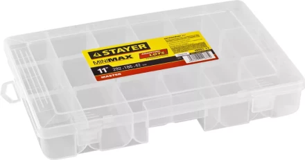 Органайзер &quot;MINIMAX&quot; пластиковый, 11&quot;, STAYER 38051-11 купить в Ижевске