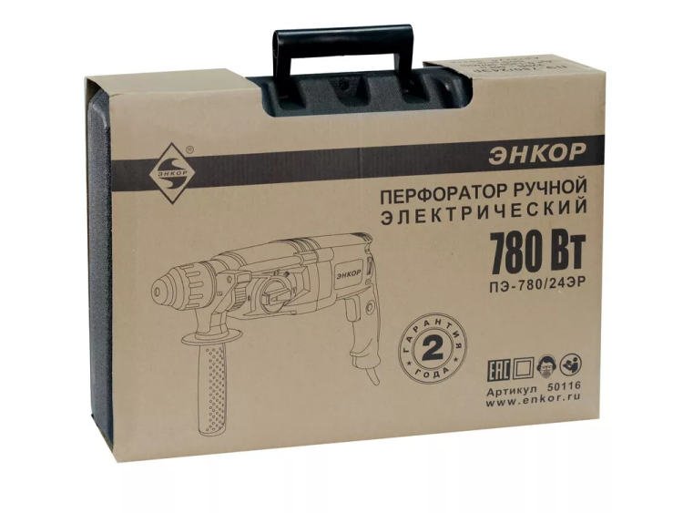Перфоратор SDS+ ПЭ-780/24ЭР Энкор 50116 купить в Ижевске