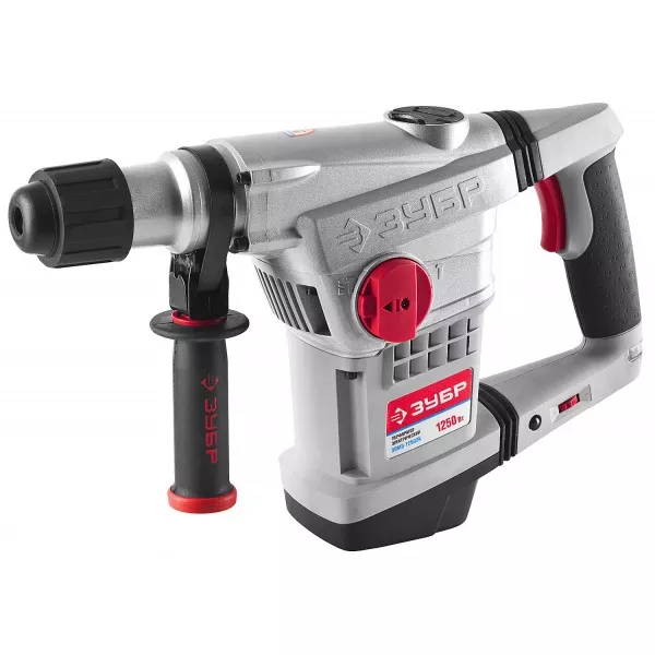 Перфоратор ЗУБР SDS-Max, 10Дж, 1250Вт, кейс ЗПМЭ-1250ЭК купить в Ижевске