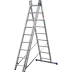 Лестница ЗУБР универсальная, трехсекционная со стабилизатором, 9 ступеней 38831-09 купить в Ижевске