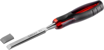 Стамеска MIRAX с двухкомпонентной прозрачной рукояткой, 12мм 1810-12 купить в Ижевске