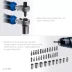 ЗУБР Профессионал-39 набор 39 шт: трещетка, отвертка-битодержатель с насадками (25180) купить в Ижевске